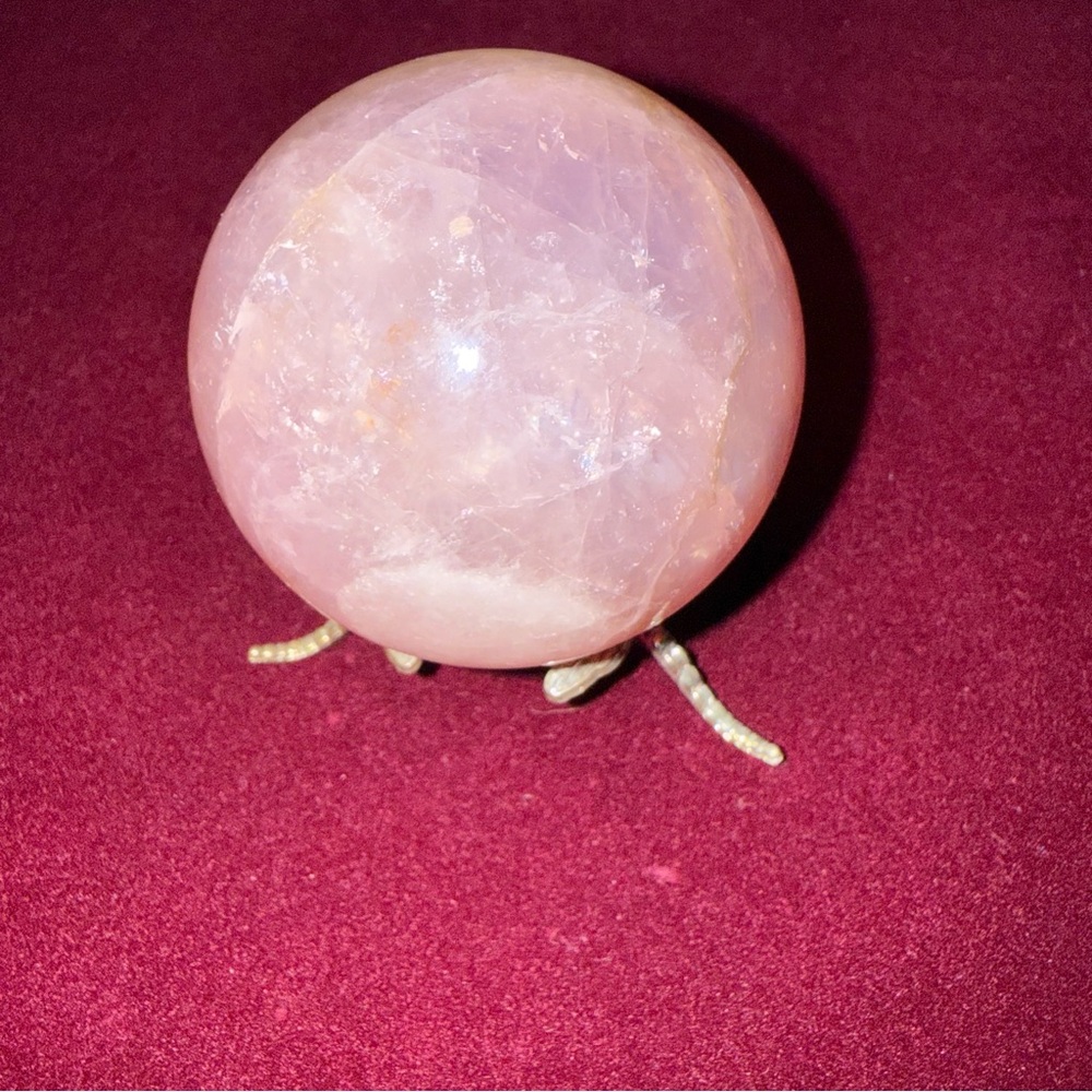 Natural Amitrine Crystal Sphere